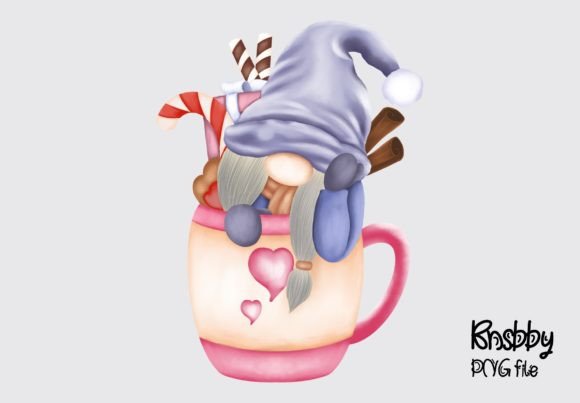 Christmas Gnome Mug PNG Clipart & Illustrations Review
