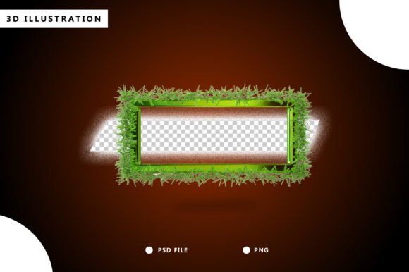 Christmas Wreath Transparent Frame 3D Illustrations Review
