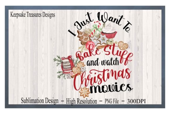 I Just Want to Bake Stuff, Christmas PNG Review