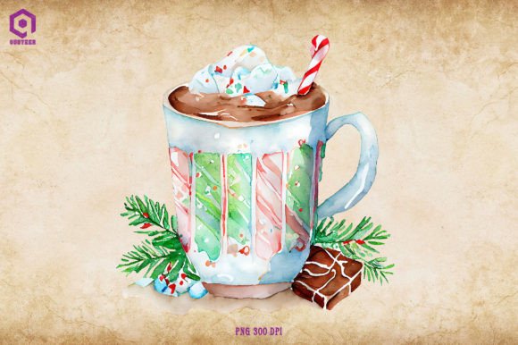 Review: Christmas Hot Cocoa Clipart 3 for Embroidery