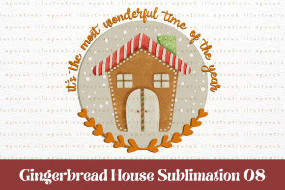 Reviewing Christmas Winter House Sublimation 08 for Embroidery