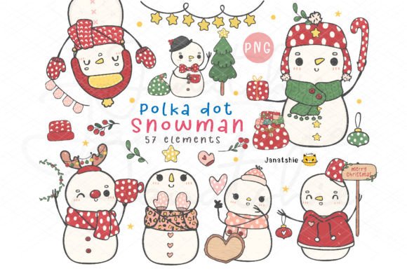 Reviewing Kawaii Christmas Snowman Doodle Cliparts