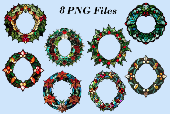 Reviewing the Stained Glass Christmas Wreath