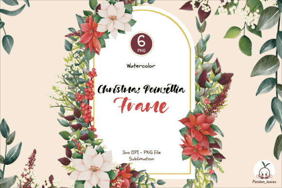 Watercolor Christmas Frame Illustrations Review